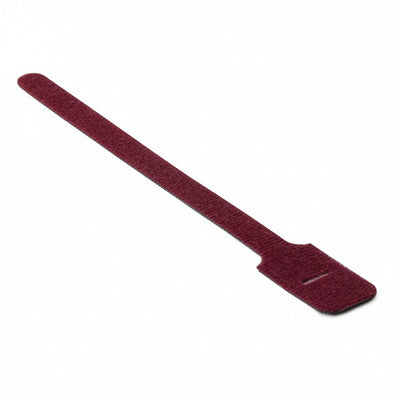 HellermannTyton GT.50X8MP2V2 Grip Tie, UL94V0-2 Flame Rated, .5" x 8.0", PA6/PP, Maroon, 10/pkg