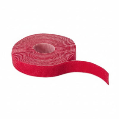 HellermannTyton GT.75X1802 Grip Tie Roll, 180" Long, .75" Wide, PA6/PP, Red, 1/pkg