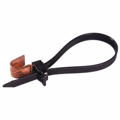Thomas & Betts TYM5430X-S Cable Tie 200lb 30" Ultraviolet Resistant Nylon12 Stainless Steel Messenger Hanger/Lashing
