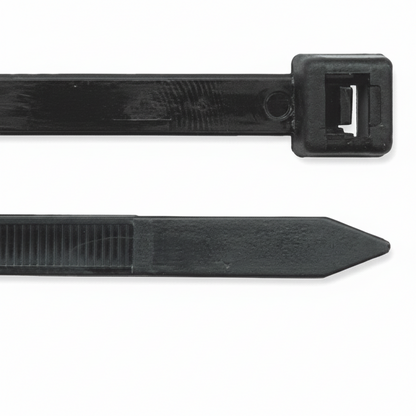 16.93" 175lb UV Black Cable Ties 100/bag Part # HD17-175-0C