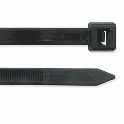 23.97" 175lb UV Black Cable Ties 50/bag Part # HD24-175-0L