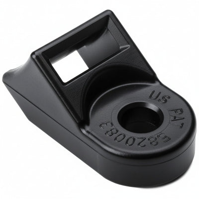 HellermannTyton HDM250HIRH4 Standard Torque Cable Tie Mount, Mtg Hole Dia. 0.25", Max Torque 115.0 in lbs, PA66HIRHSUV, Black, 500/pkg