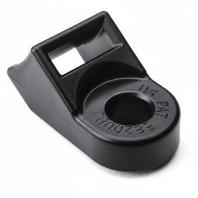 HellermannTyton HDM3120HIRH4 Standard Torque Cable Tie Mount, Mtg Hole Dia. 0.3125", Max Torque 115.0 in lbs, PA66HIRHSUV, Black, 500/pkg