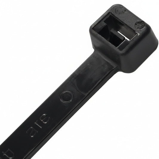 8" 40lb UV Black Heat Stabilized Cable Ties 1000/bag Part # HS8-40-M