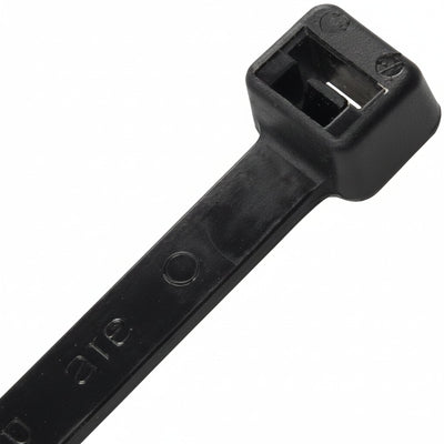 8" 120lb UV Black Heat Stabilized Cable Ties 100/bag Part # HS8-120-C
