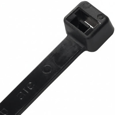 8" 18lb UV Black Heat Stabilized Cable Ties 100/bag Part # HS8-18-C