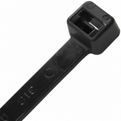4" 18lb UV Black Heat Stabilized Cable Ties 100/bag Part # HS4-18-C