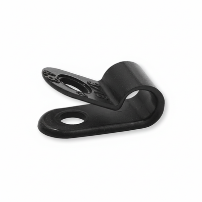 7/16"  Black Heavy Duty Cable Clamp 1/2" wide, 1000/bag, CC5-7/16-0M