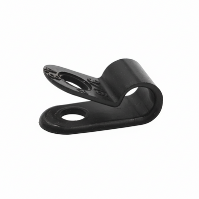 1/8"  Black Heavy Duty Cable Clamp 1/2" wide, 1000/bag, CC5-1/8-0M