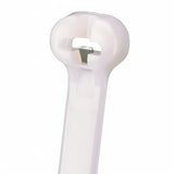 Panduit 8" 50lb Natural Dome-Top Barb Ty Cable Ties 100/bag Part #BT2S-C
