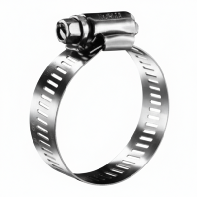 #88P Stainless Steel Hose Clamp w/ Zinc Plated Screw 10/box