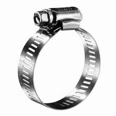 #36P Stainless Steel Hose Clamp w/ Zinc Plated Screw 10/box