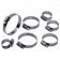 #10P Stainless Steel Hose Clamp w/ Zinc Plated Screw