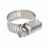 #6MP Stainless Steel Hose Clamp w/ Zinc Plated Screw 10/box