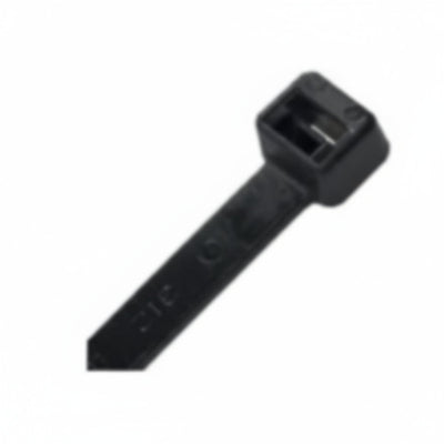 Panduit 6" 50lb. Black UV Weather Resistant Pan-Ty® Locking Cable Ties 1000/bag Part # PLT1.5S-M