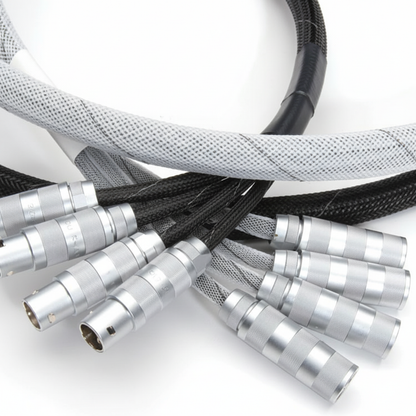 Flexo® Halar® - 6.35mm - Black w/ White Tracer