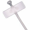Thomas & Betts TY5512M 8" 18lb Natural Nylon Identification 1x.313" Marking Pad 100/Bag