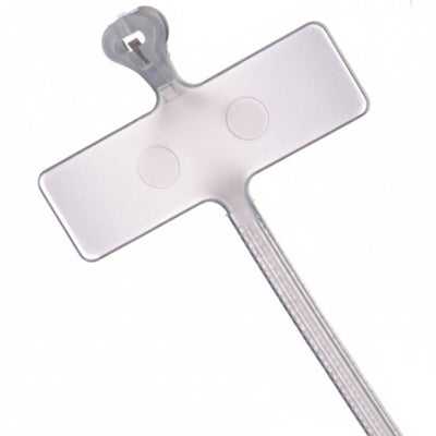 Thomas & Betts TY551M 4" 18lb Natural Nylon Identification 1x.313" Marking Pad 100/Bag