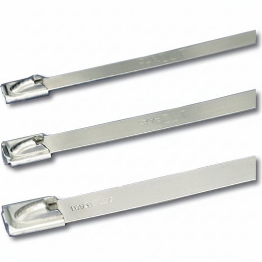 14" 300lb 304 Stainless Steel Cable Tie 100/bag