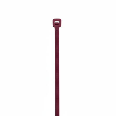 7.6" 50Lb AIR HANDELING PLENUM-RATED CABLE TIE BURGUNDY 1000/BAG