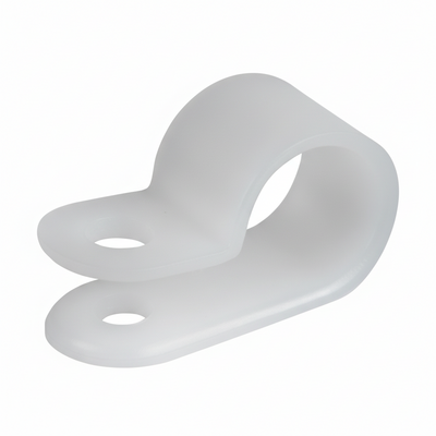 1/8" Natural Light Duty Cable Clamp 3/8" wide, 1000/bag, CC3-1/8-9M