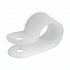 1/2" Natural Light Duty Cable Clamp 3/8" wide, 100/bag, CC3-1/2-9C