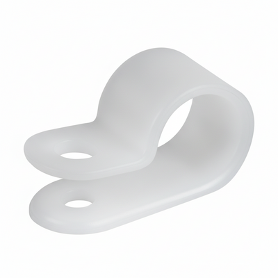 3/16" Natural Light Duty Cable Clamp 3/8" wide, 100/bag, CC3-3/16-9C