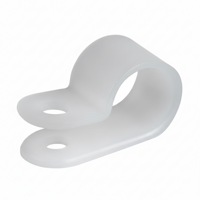 1/4" Natural Light Duty Cable Clamp 3/8" wide, 1000/bag, CC3-1/4-9M