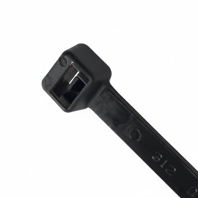 7.87" 50lb UV Black Cable Ties 1000/bag Part # S7.5-50-0M