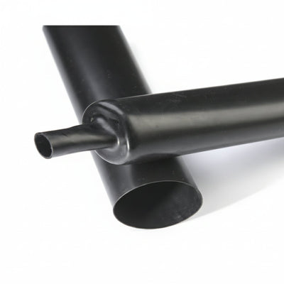 HST-A3-3/8-330-Blk 3:1 Polyolefin Dual Wall/Adhesive Lined Heat Shrink Tubing Nominal Diameter: 3/8" Spool Size: 330 Feet