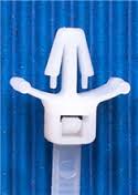 PM7.5-50-9C-WW 7.5" 50lb Natural Push Mount Cable Tie