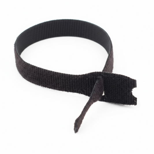 12" x 1" Velcro® Brand One Wrap® Straps Black 450/Spool