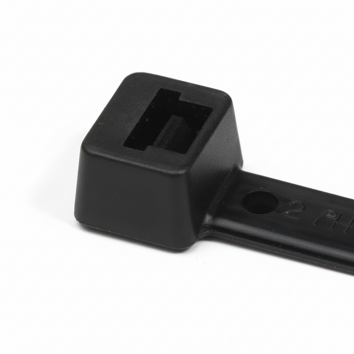 11.81" 50lb UV Black Cable Ties 100/bag Part # S11-50-0C