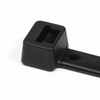 11" 75lb UV Black Cable Ties 100/bag