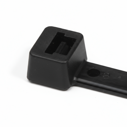 11" 75lb UV Black Cable Ties 100/bag
