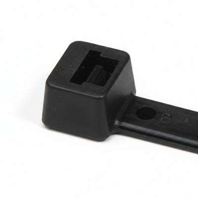 11" 75lb UV Black Cable Ties 100/bag