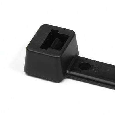 7.87" 50lb UV Black Cable Ties 1000/bag Part # S7.5-50-0M