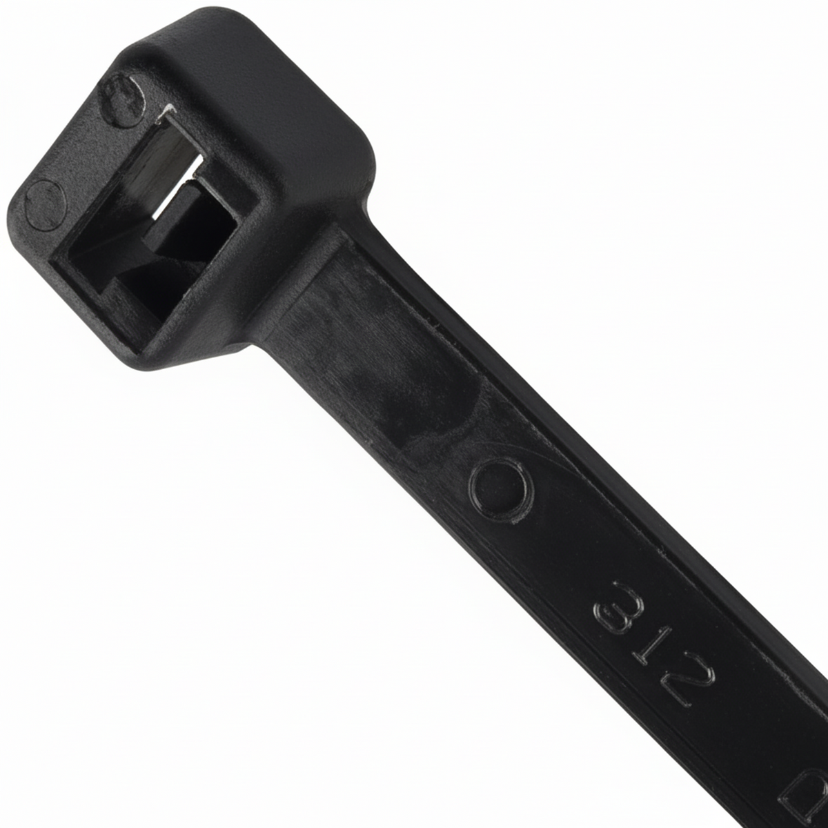 16.93" 50lb UV Black Cable Ties 100/bag Part # S17-50-0C