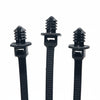 8" 50lb UV Black Fir Tree Cable Ties 1000/bag Part # 8-50-Fir Tree