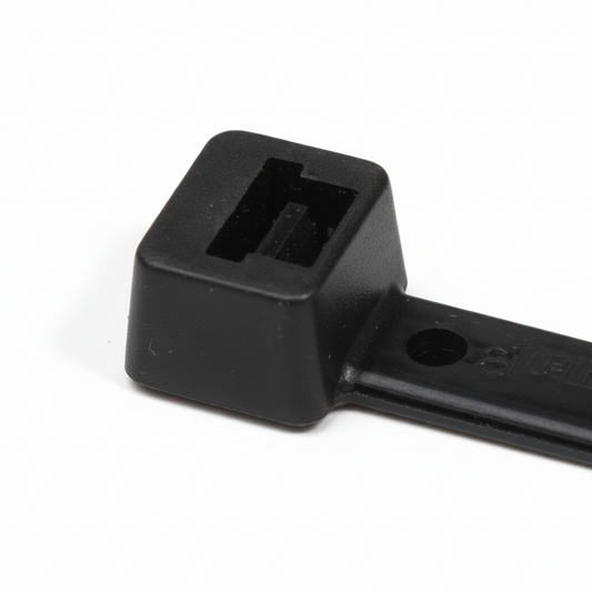 11.81" 50 lb UV Black Cable Ties 1000/bag Part # S11-50-0M
