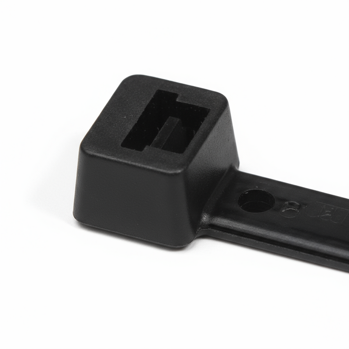 14" 75lb UV Black Cable Ties 100/bag