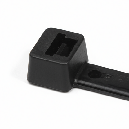 14" 75lb UV Black Cable Ties 100/bag