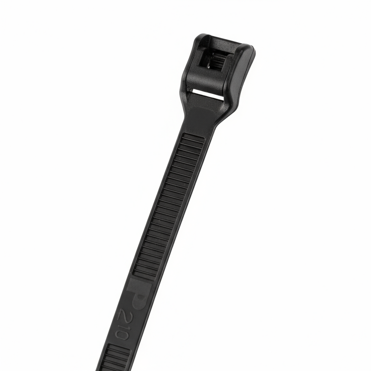 14" 120lb Black Low Profile/In-Line Cable Ties 100/bag Part #LP14-120-0C