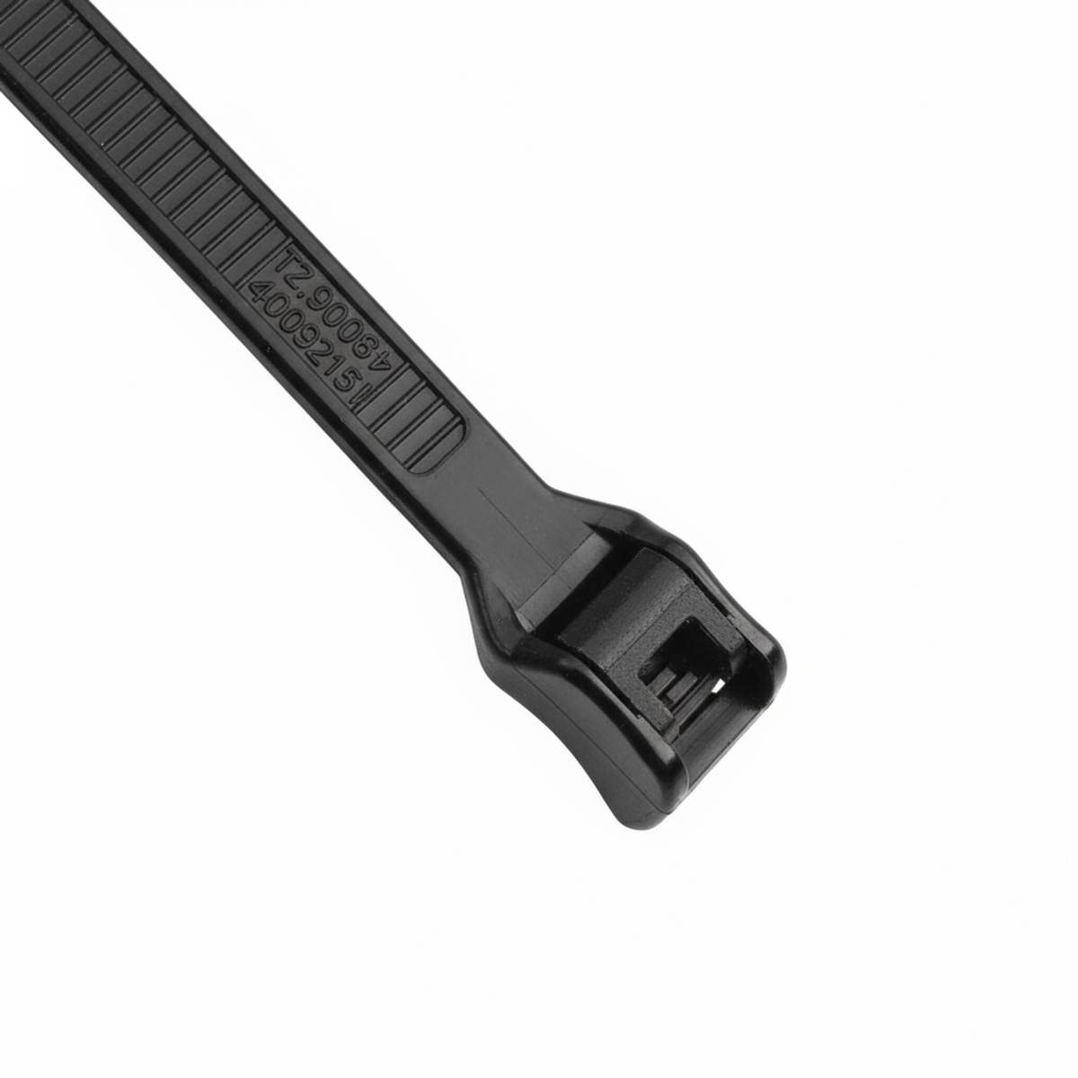 14" 120lb Black Low Profile/In-Line Cable Ties 100/bag Part #LP14-120-0C