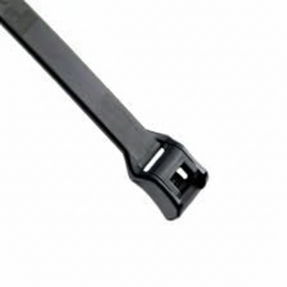 14" 120lb Pink Low Profile/In-Line Cable Ties 100/bag Part #LP14-120-12C
