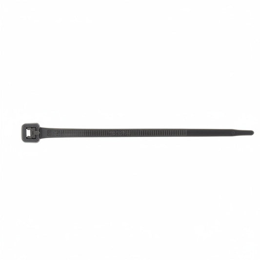 Thomas & Betts TY5409 Heavy Duty Releasable Lashing Cable Tie 200 lb. 19" Black Weather-Resistant Nylon, Width .5 in., Maximum Wire Bundle Diameter 4.75 in., Temperature Rating -40F° to 176F°, 25 Per Standard Pack