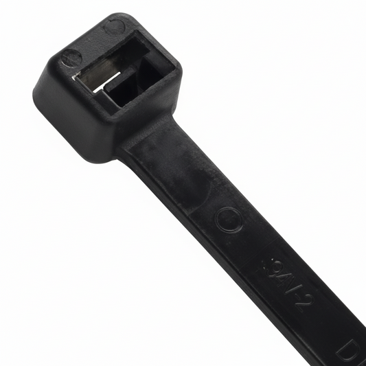 30" 120lb UV Black Ties 100/bag Part # LHD30-120-0C