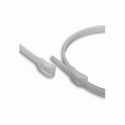 14" 120lb Natural Low Profile/In-Line Cable Ties 100/bag Part #LP14-120-9C