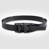 11" 50lb Black Low Profile/In-Line Cable Ties 100/bag Part #LP11-50-0C