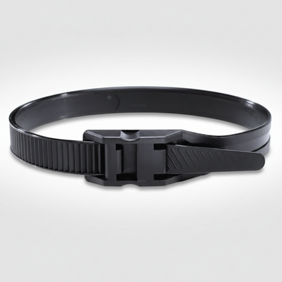 14" 50lb Black Low Profile/In-Line Cable Ties 100/bag Part #LP14-50-0C